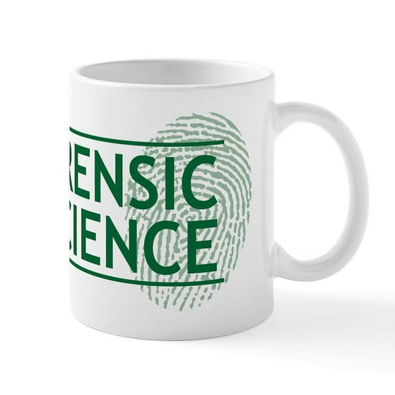 CafePress - Forensic Science Mug - 11 oz Ceramic Mug - Novelty Coffee Tea Cup