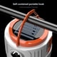 thumbnail image 4 of Camping y senderismo Luz LED solar de alta potencia para acampar Bombilla recargable por USB para tienda de campaña al aire libre Lámpara Linterna portátil Luces de emergencia para barbacoa Senderismo, 4 of 9