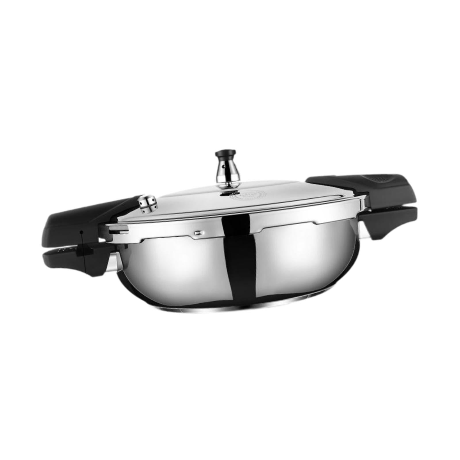 TISHITA Kitchen Stew Soup Pot,Multifunction,50-80 Kpa,Portable Rice Cooker Instant Cooking Pot for Kitchen Restaurant 18cm