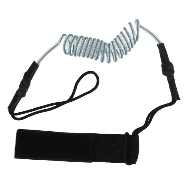 Safety Rope, Paddle Board Leash High Strength Practical for Kayak for Surfboard Black,Yellow,Orange,transparent Blue