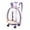 Multicolor_C, variant on Gnmfd Transparent Pet Luggage Trolley Carrier Large Capacity Travel Bag with Wheels for Cats Dogs Outdoor Trips Camping Walking Adjustable Handle Comfortable Pet Travel Storage Bag Storage Rack