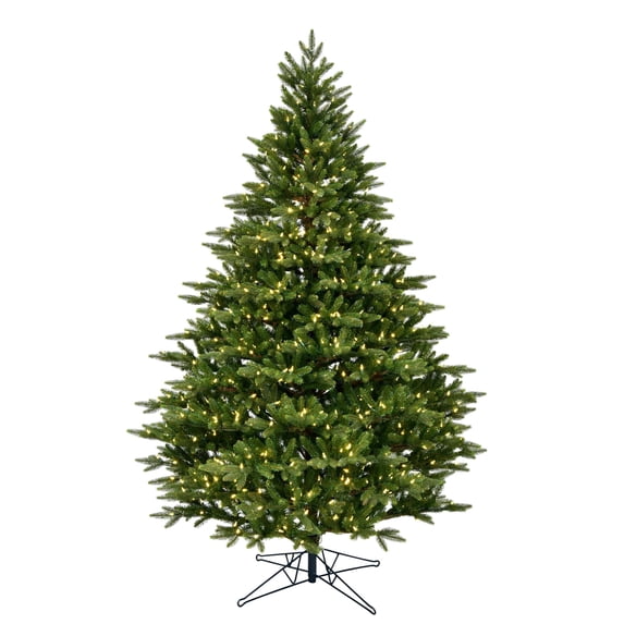 Vickerman 5.5' x 45" Douglas Fir Artificial Christmas Tree, Warm White Dura-lit LED Lights