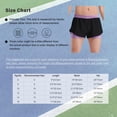 thumbnail image 5 of TTAO Kids Girls Double-Layer Athletic Shorts  Elastic Waist Contrasting Bottoms for Exercise & Running Pink 12, 5 of 5