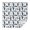 Police and Officer, variant on Police and Officer White Pattern Square Tablecloth, Waterproof Wipeable Spillproof Washable Table Cover for Home Kitchen Party and Daily Decor 60"x60"