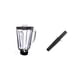 thumbnail image 1 of Combo/Pack vaso vidrio completo 2L + tamper desatascador de alimentos, 1 of 1