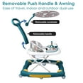 thumbnail image 3 of HDUTNGISN Green 6-in-1 Foldable Baby Walker for 6-24 Months,Bouncer,Tray & Music, 3 of 13