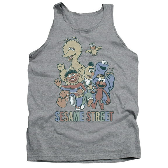 Sesame Street - Colorful Group - Tank Top - X-Large