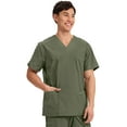 thumbnail image 2 of Cherokee Workwear Professionals Men Scrubs Top V-Neck WW695, 2 of 5
