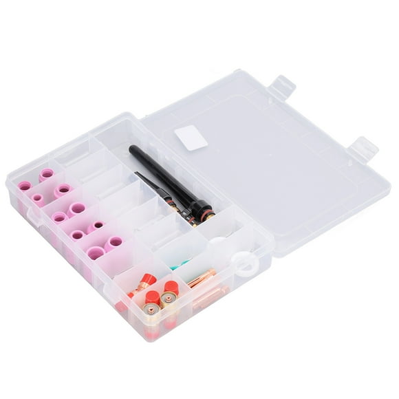 TIG Welding Torch Accessory49Pcs TIG Welding Accessory Welding Gas Lens TIG Welder Accessory Compact and Lightweight