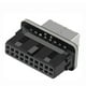 thumbnail image 1 of Adaptador vertical USB 3.0 19P / 20P E Convertidor de para licencia base de computadora, 1 of 9