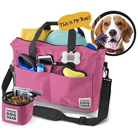 Mobile Dog Gear Unisex Day Away Tote Bag Pink One Size One Size