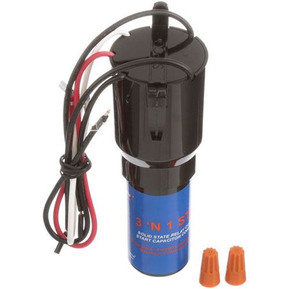AllPoints ALL881301 115 Volts 1/4 - 1/3 HP 3 in 1 Combination Capacitor