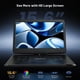 thumbnail image 2 of Reproductor de DVD portátil POFOTO 17,5 con pantalla giratoria HD de 15,6", 2 of 9