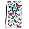 thumbnail image 3 of Funda de cuero con tapa para Samsung Galaxy, carcasa protectora con diseño de gato y mariposa para Samsung Galaxy A13, A04, 4G, A04S, A14, A54, 5G, 3 of 5