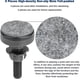 thumbnail image 3 of 3/8 Threaded Leveling Feet - Heavy Duty, 4 Pack, Black, 3 of 5