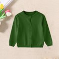 thumbnail image 4 of Grblisyd Girls Cardigan Sweater School Uniforms Casual Long Sleeve Button Knit Solid Sweaters Tops, 4 of 4