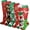 Christmas, variant on Ayla 6 Pairs Kids Big Girls Youth Baby Children's Novelty Design Knee High Socks