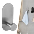 thumbnail image 5 of HonestMatter Towel Hooks, Adhesive Wall Hooks No Damage, Stainless Hooks for Hanging Towels and Robes, 4 Pack, 5 of 7