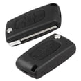 thumbnail image 3 of Miangastore 1Pack Key Fob Holder for Car Replacement Plastic Black with Remote Key Case Shell, 3 of 4