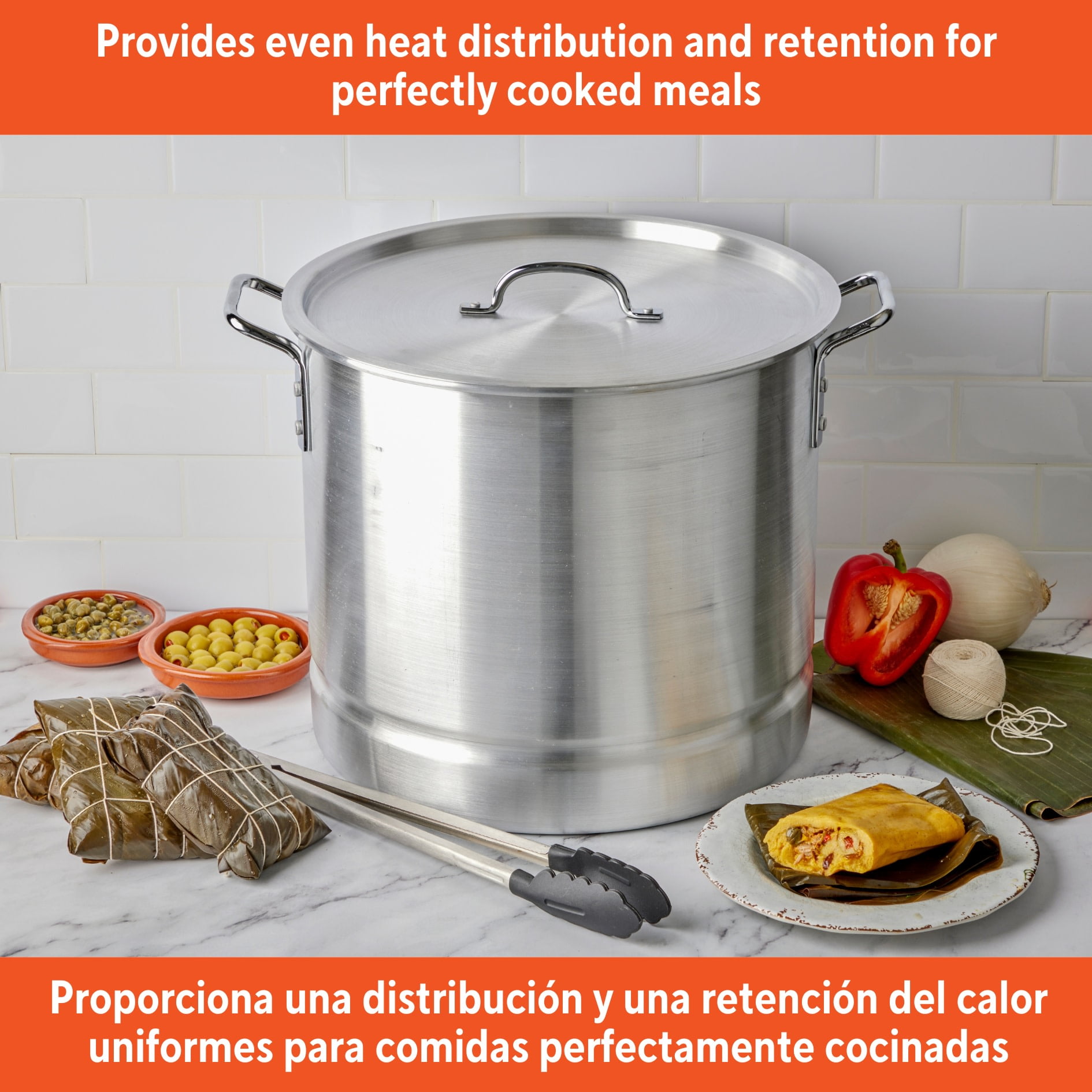 IMUSA 28qt Aluminum Steamer