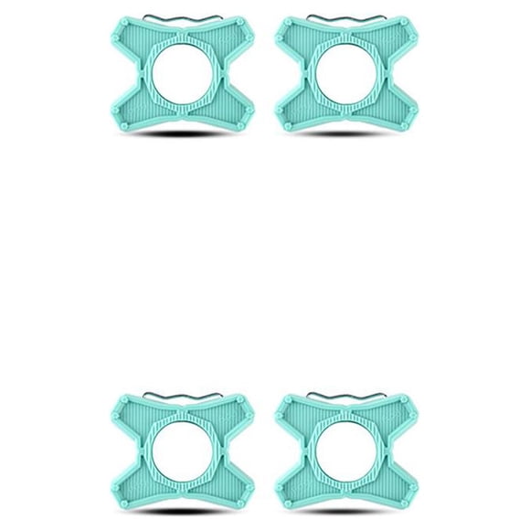 Reemplazo del soporte del pedal de bloqueo Greeniant para adaptadores de pedales Speedplay Zero Azul 2Conjunto