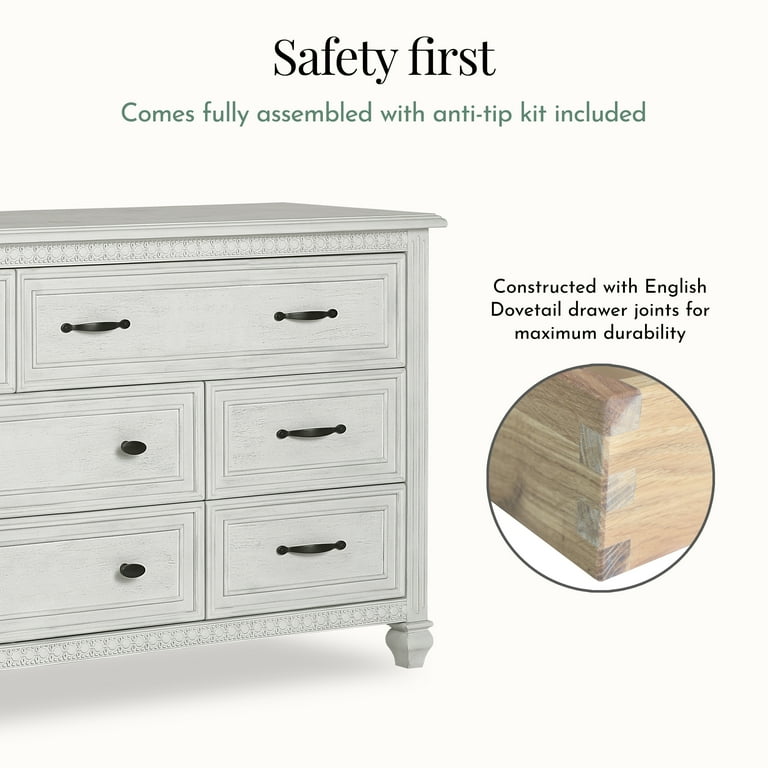 solid wood brown dresser Casablanca® 6 Drawer Dresser main image 0