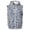 Sky Blue, variant on FENGYOU Mens Sleeveless Zip Up Hoodie Vest Casual Athletic Hooded Jacket with Leopard Print Lightweight Fleece Outerwear Blue L