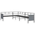 thumbnail image 3 of vidaXL 2 Piece Garden Dining Set Anthracite Steel, 3 of 5