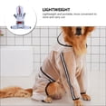 thumbnail image 3 of AURARMLET 1Pc Waterproof Dog Raincoat Transparent Hooded Comfortable Rain Jacket, 3 of 8