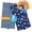 Star and Daisy, variant on Small Microwave Heating Pad, Microwavable Versatile Cold/Heated Neck and Shoulder Wrap for Back Pain and More, Moist Heat Cotton-Fleece Pad, 6x11 Inches, Lilac and Green Flowers, Pack of 2