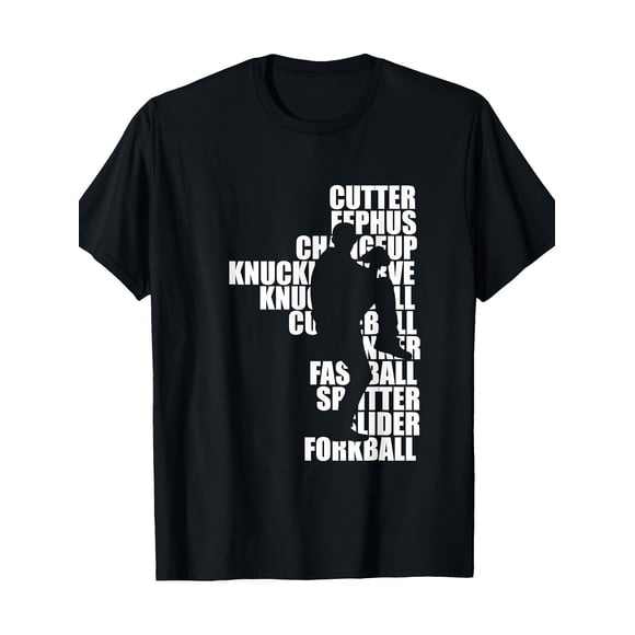 T-shirt Graphique de Baseball pour Hommes Imprimé Amusant