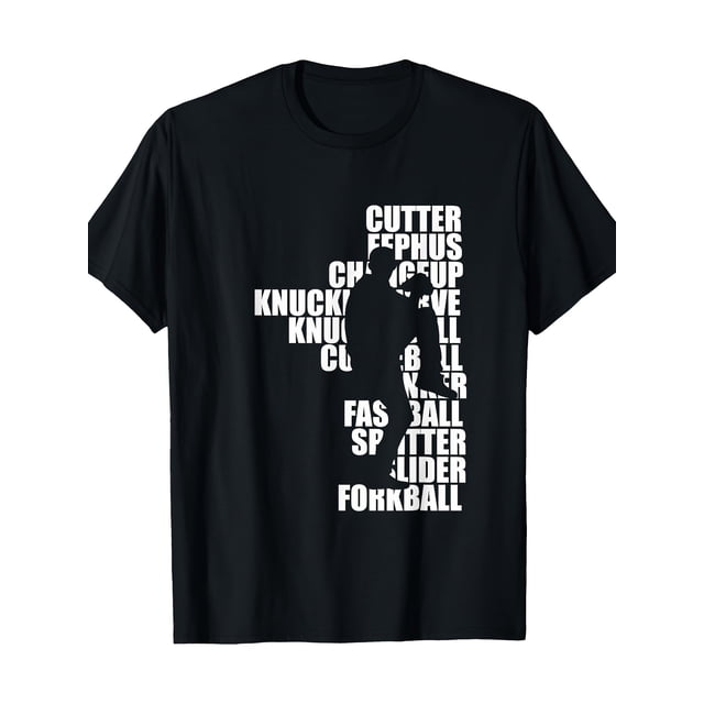 T-shirt Graphique de Baseball pour Hommes Imprimé Amusant