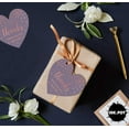 thumbnail image 6 of Inkdotpot Pack Of 50 Real Rose Gold Foil Paper Tags Thanks From The New Wedding Favor Hang Tags, 6 of 6