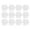 White, variant on 12Pieces Hexagonal Foam Panels Polyester Soundproof Wall Panels Hexagonal Wall Tiles Suitable for Living Room Studios