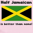 thumbnail image 2 of CafePress - Half Jamaican Body Suit - Baby Light Bodysuit, Size Newborn - 24 Months, 2 of 4