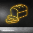 thumbnail image 2 of Glowneon Bread Neon Light, Toast Neon Sign, Toast Sign Decor Bakery, 2 of 4