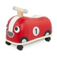 thumbnail image 7 of Battat Rollin' Race Car Ride-On Toy with Wooden Handle, Toddler and Preschool Toys, 7 of 7