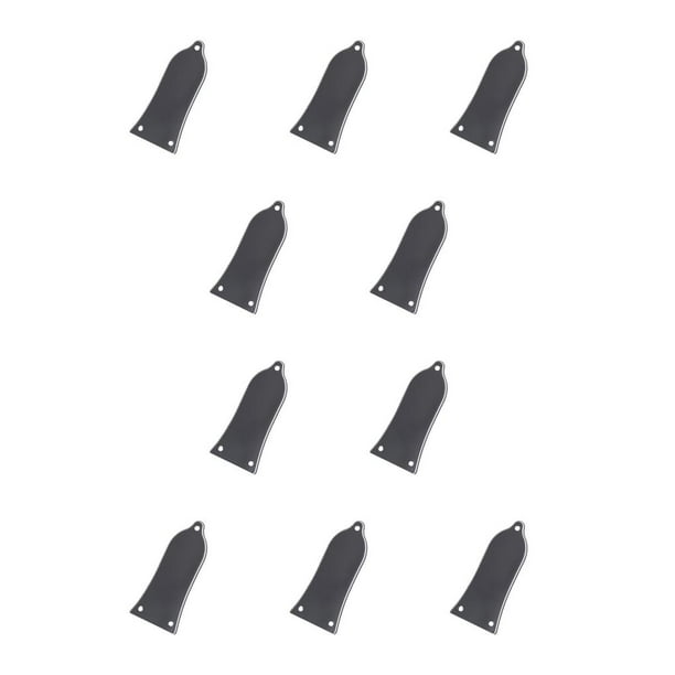 Ounissouiy 5 piezas de cubierta de varilla de armazón de guitarra eléctrica placa de instrumento resistente al desgaste placa de varilla profesional de Perla blanca 10piezas Ounissouiy CBP464221