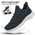thumbnail image 2 of Feetsit Men's Walking Shoes Lightweight Breathable Mesh Slip On Sneakers Non-Slip Running Shoes for Work Gym Travel All-Day Standing, 2 of 6