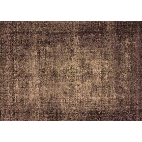Ahgly Company Indoor Rectangle Oriental Brown Industrial Area Rugs, 2' x 3'