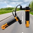 thumbnail image 4 of Puños calefactados para manillar de motocicleta eléctrica, 12 V, puños calefactados eléctricos, manillar cálido, estética elegante, 4 of 9