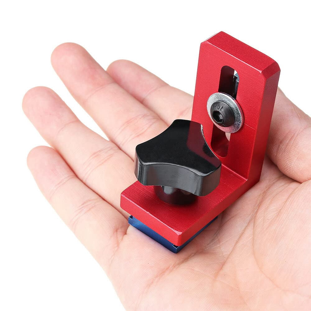 30/45 Manual Woodworking Miter Track Stop Router and Table Saw Fence Connector Aluminium Track Stopper