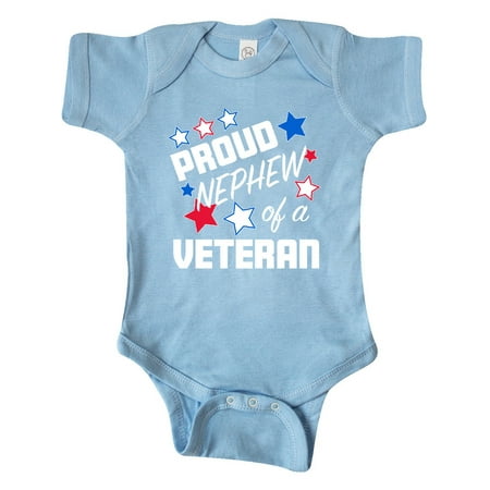 

Inktastic Proud Nephew of a Veteran- Veterans Day Gift Baby Boy Bodysuit
