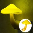thumbnail image 1 of AMERTEER Interrupteur de Commande Optique Intelligent Champignon en Forme de Lampe de Nuit LED Jaune, 1 of 7