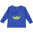 thumbnail image 3 of Inktastic Sweet Pea Girls Long Sleeve Toddler T-Shirt, 3 of 5