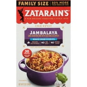 Zatarain's No Artificial Flavors Gluten Free Reduced Sodium Jambalaya Rice Dinner Mix, 12 oz Box