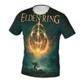thumbnail image 2 of Unisex 3D Print Elden Ring T Shirts Graphic Design Casual Summer Short Sleeve Fashion Tees Shirt for Men Women, 2 of 8