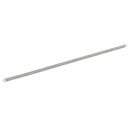 Stainless Spring Wire - 0.8mmx6mmx300mm 304 Stainless Steel Wire Extension Tension Spring Silver Tone