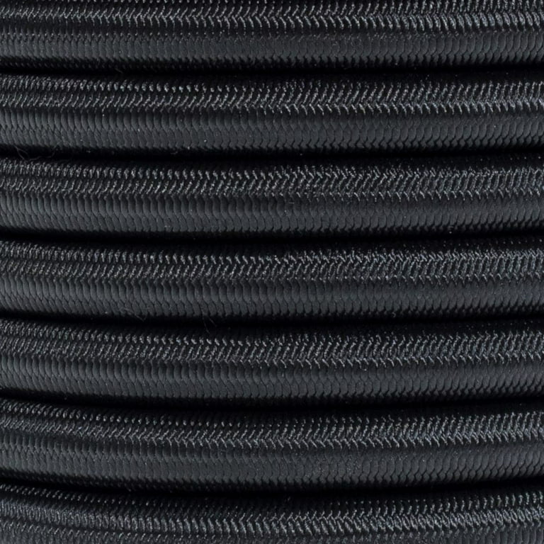 Black - 1/16 inch Elastic Cord