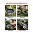 thumbnail image 6 of 15x15 ft Pond Liner 45 Mil, EPDM Rubber Fish Pond Liner for Outdoor Water Garden, Koi Pond, Waterfall, Leakproof Durable Liner, 6 of 9